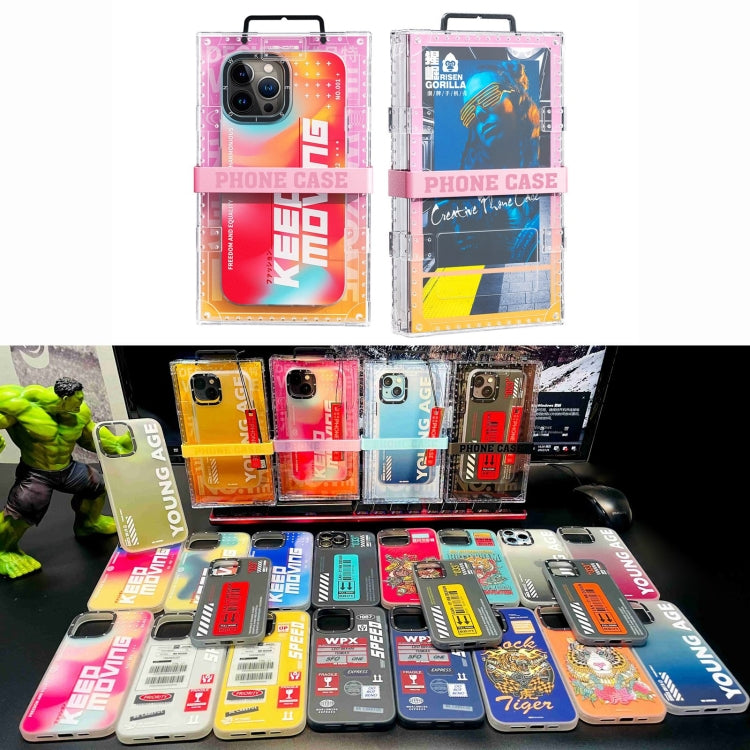 For iPhone 13 Pro Max WK WPC-015 Gorillas Series Cool PC + TPU Phone Case (WGC-017) - iPhone 13 Pro Max Cases by WK | Online Shopping UK | buy2fix