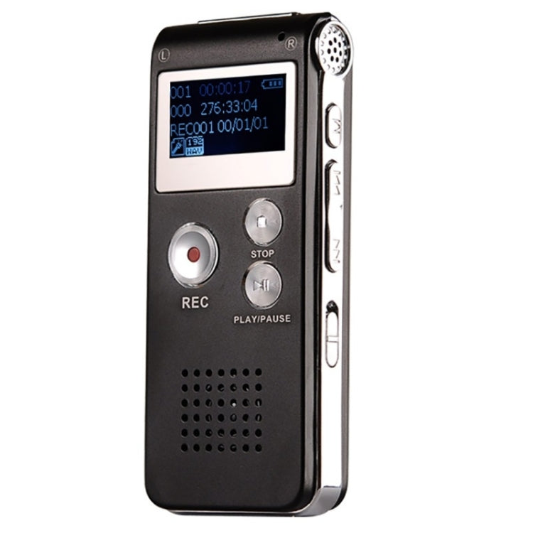 SK-012 32GB USB Dictaphone Digital Audio Voice Recorder with WAV MP3 Player VAR Function(Black) - Consumer Electronics by buy2fix | Online Shopping UK | buy2fix