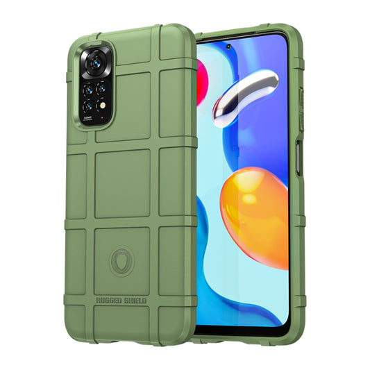 For Xiaomi Redmi Note 11 (Global)/Redmi Note 11S Full Coverage Shockproof TPU Case(Green) - Xiaomi Accessories by buy2fix | Online Shopping UK | buy2fix