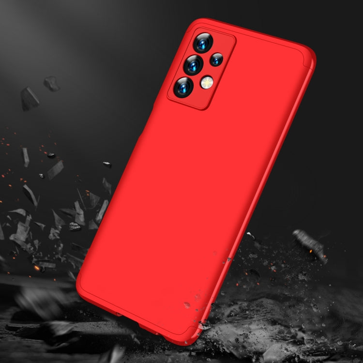 For Samsung Galaxy A23 GKK Three Stage Splicing Full Coverage PC Phone Case(Red) - Galaxy Phone Cases by GKK | Online Shopping UK | buy2fix