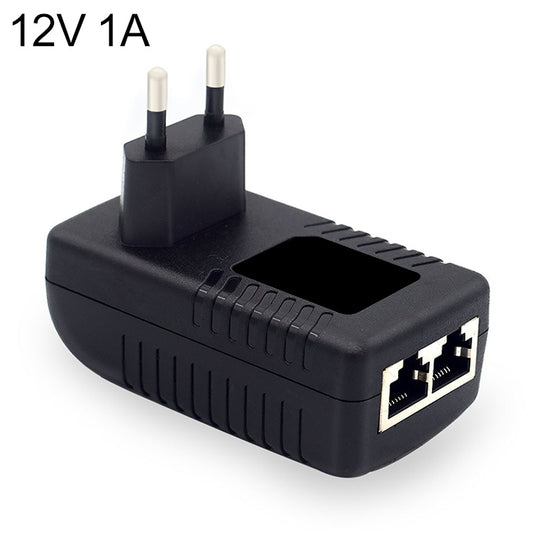 12V 1A Router AP Wireless POE / LAD Power Adapter(EU Plug) - Network Hardware by buy2fix | Online Shopping UK | buy2fix