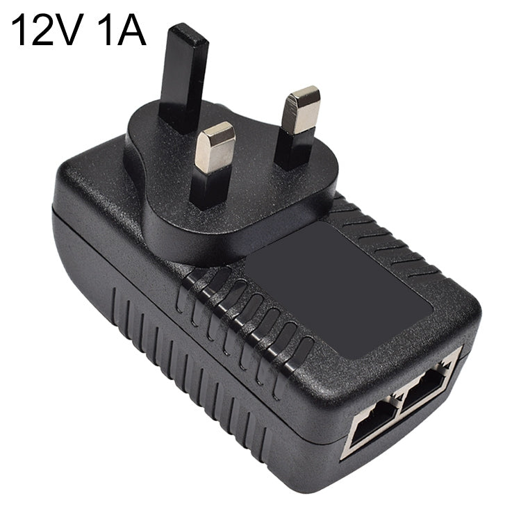 12V 1A Router AP Wireless POE / LAD Power Adapter(UK Plug) - Network Hardware by buy2fix | Online Shopping UK | buy2fix