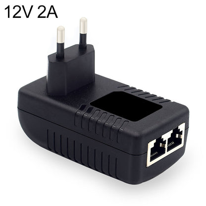 12V 2A Router AP Wireless POE / LAD Power Adapter(EU Plug) - Network Hardware by buy2fix | Online Shopping UK | buy2fix