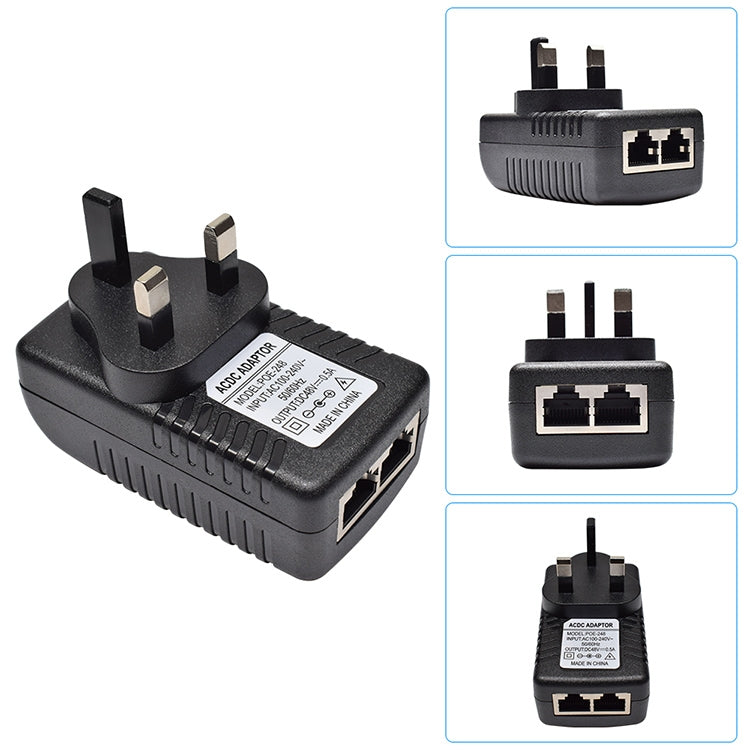 15V 1A Router AP Wireless POE / LAD Power Adapter(UK Plug) - Network Hardware by buy2fix | Online Shopping UK | buy2fix