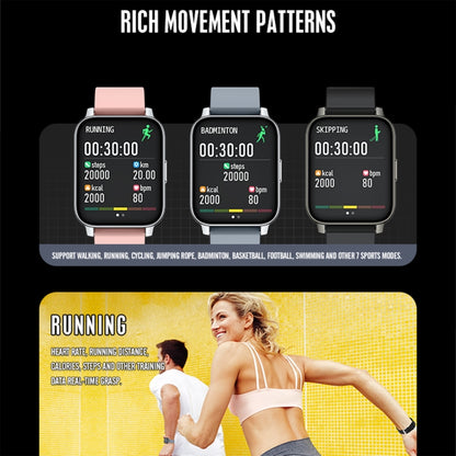 Rogbid Rowatch 2 1.69 inch TFT Screen Smart Watch, Support Blood Pressure Monitoring/Sleep Monitoring(Black) - Smart Wear by Rogbid | Online Shopping UK | buy2fix