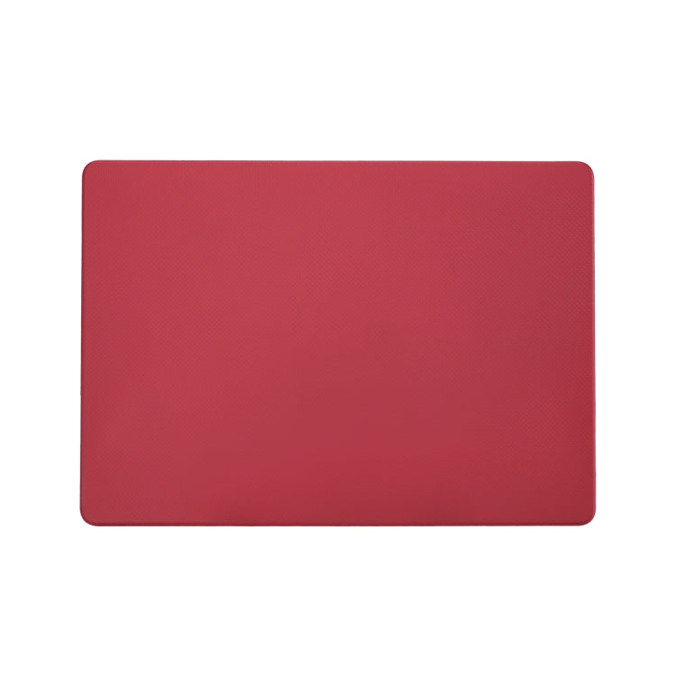 Dot Texture Double Sided Tanned Laptop Case For MacBook Pro 13.3 inch A1706/A1708/A1989/A2159/A2289/A2251/A2338(Red) - MacBook Pro Cases by buy2fix | Online Shopping UK | buy2fix