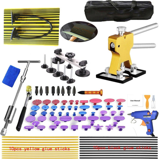 D3 96 in 1 Car Paintless Dent Dings Repair Lifter Tools Kit, Plug Type:UK Plug - In Car by buy2fix | Online Shopping UK | buy2fix