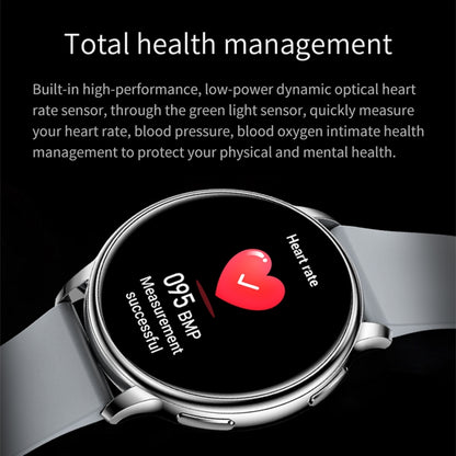 Y33 1.32 inch TFT Color Screen Smart Watch, Support Bluetooth Calling/Blood Pressure Monitoring(Silver) - Smart Wear by buy2fix | Online Shopping UK | buy2fix