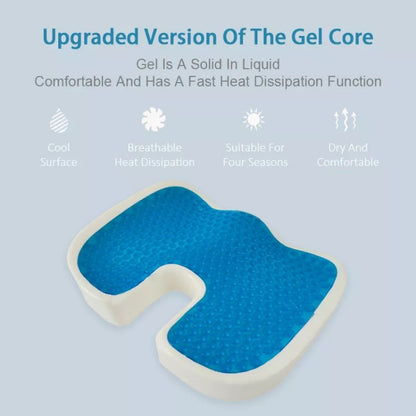 Soft U-shaped cushion Ergonomic Seat, Model:Mesh Style(Blue) - Home & Garden by buy2fix | Online Shopping UK | buy2fix