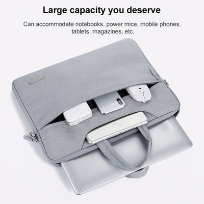 Handbag Laptop Bag Inner Bag with Shoulder Strap, Size:14 inch(Grey) - Other by buy2fix | Online Shopping UK | buy2fix