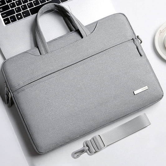 Handbag Laptop Bag Inner Bag with Shoulder Strap, Size:15.6 inch(Grey) - Other by buy2fix | Online Shopping UK | buy2fix