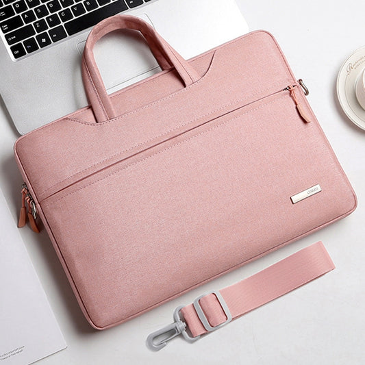 Handbag Laptop Bag Inner Bag with Shoulder Strap, Size:16.1 inch(Pink) - Other by buy2fix | Online Shopping UK | buy2fix