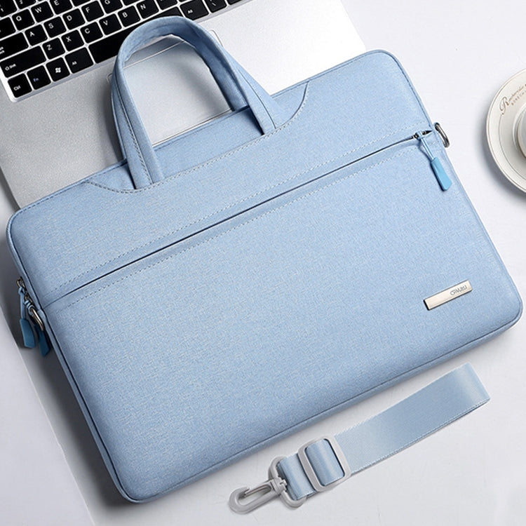 Handbag Laptop Bag Inner Bag with Shoulder Strap, Size:16.1 inch(Blue) - Other by buy2fix | Online Shopping UK | buy2fix