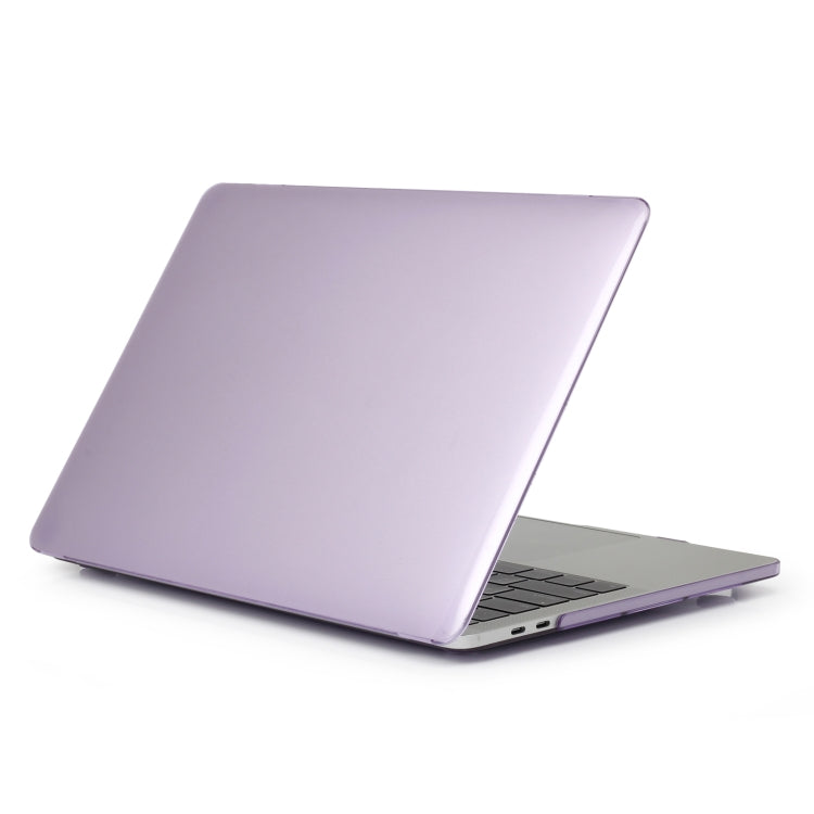 Laptop Crystal Style Protective Case For MacBook Pro 13.3 inch A2338 2022(Purple) - MacBook Pro Cases by buy2fix | Online Shopping UK | buy2fix