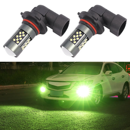 1 Pair 9006 12V 7W Strobe Car LED Fog Light(Lime Light) - In Car by buy2fix | Online Shopping UK | buy2fix