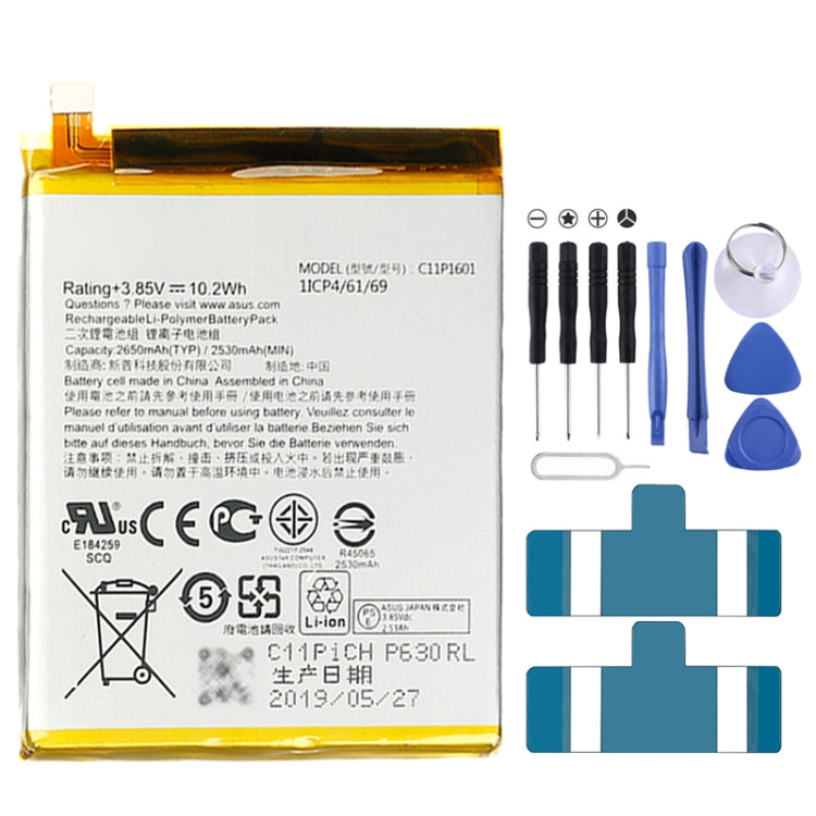 C11P1601 2650mAh For ASUS Zenfone 3 Li-Polymer Battery Replacement - Others by buy2fix | Online Shopping UK | buy2fix