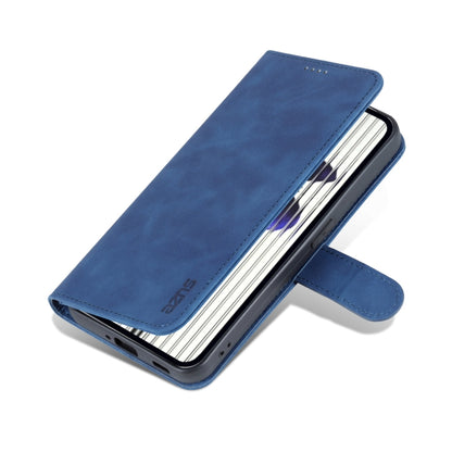 For Nothing Phone 1 AZNS Skin Feel Calf Texture Flip Leather Phone Case (Blue) - More Brand by AZNS | Online Shopping UK | buy2fix