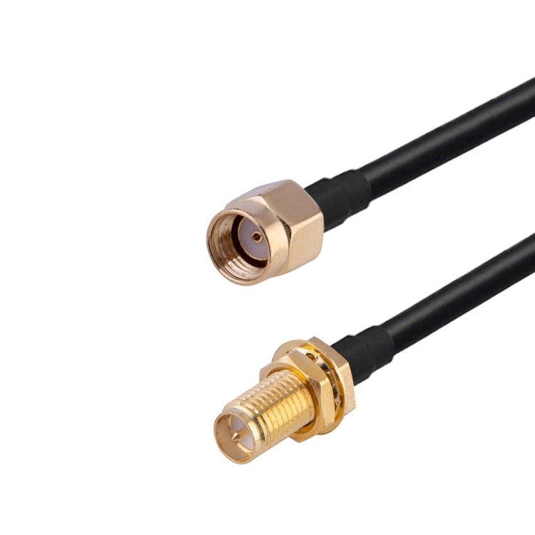 RP-SMA Male to RP-SMA Female RG174 RF Coaxial Adapter Cable, Length: 30cm - Connectors by buy2fix | Online Shopping UK | buy2fix