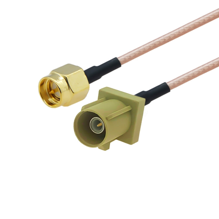 20cm Antenna Extension RG316 Coaxial Cable(SMA Male to Fakra K Male) - In Car by buy2fix | Online Shopping UK | buy2fix