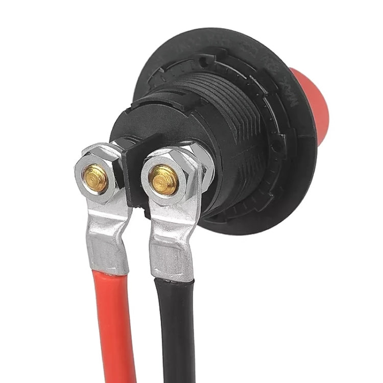 8AWG 10-6 Car 50cm Red + Black Pure Copper Battery Inverter Cable - In Car by buy2fix | Online Shopping UK | buy2fix