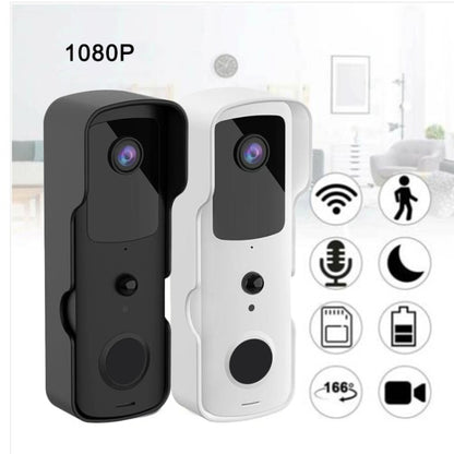 T30 Tuya Smart WIFI Video Doorbell Support Two-way Intercom & Night Vision(Black) - Security by buy2fix | Online Shopping UK | buy2fix