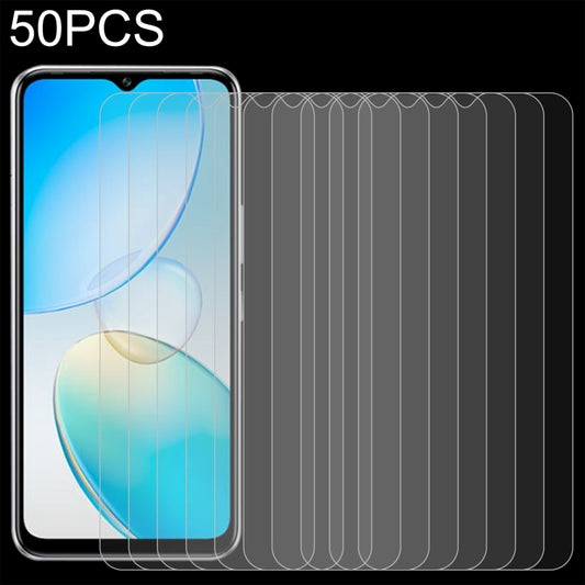 50 PCS 0.26mm 9H 2.5D Tempered Glass Film For Infinix Hot 12 Pro - Infinix Tempered Glass by buy2fix | Online Shopping UK | buy2fix