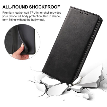 For Xiaomi Black Shark 4s Pro Magnetic Closure Leather Phone Case(Black) - Xiaomi Cases by buy2fix | Online Shopping UK | buy2fix