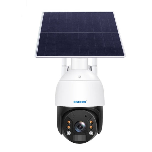 ESCAM QF724 3MP 24h Recording Cloud Storage PT 4G PIR Alarm IP Camera with Solar Panel, European Signal Bands - Security by ESCAM | Online Shopping UK | buy2fix