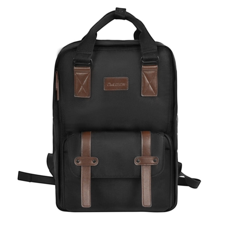 CADeN Multifunctional Photography Shoulders Digital Bag Portable Camera Backpack, Size:28.5 x 14 x 42cm(Black) - Backpack by CADeN | Online Shopping UK | buy2fix