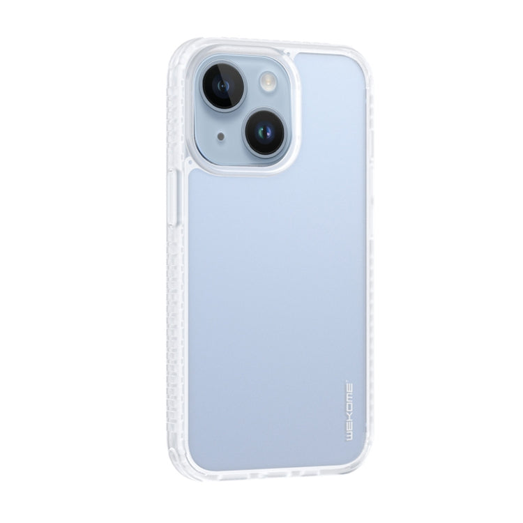 For iPhone 14 WEKOME Armour Anti-Drop Phone Case (Frosted  White) - iPhone 14 Cases by WK | Online Shopping UK | buy2fix