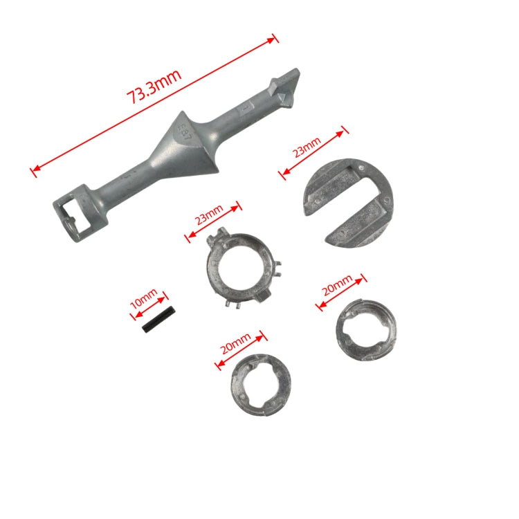 A7587 7 in 1 Car Door Lock Repair Tool Kit 51217161429 for BMW E87 5 Doors 2004 -2011 - In Car by buy2fix | Online Shopping UK | buy2fix