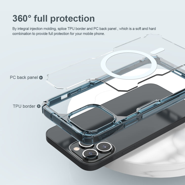 For iPhone 14 Pro Max NILLKIN Ultra Clear Magsafe PC + TPU Phone Case (Transparent) - iPhone 14 Pro Max Cases by NILLKIN | Online Shopping UK | buy2fix