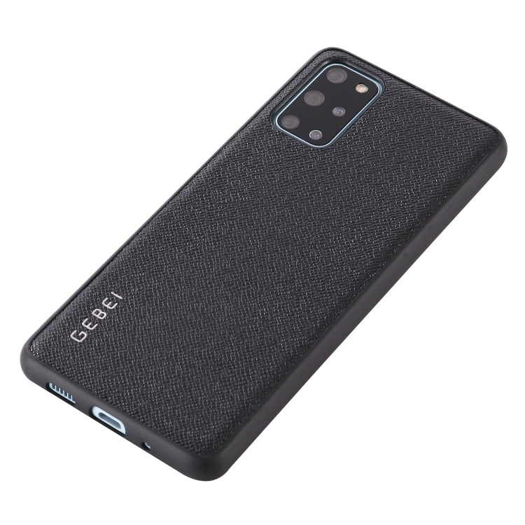 For Galaxy S20 Ultra GEBEI Full-coverage Shockproof Leather Protective Case(Black) - Galaxy Phone Cases by GEBEI | Online Shopping UK | buy2fix