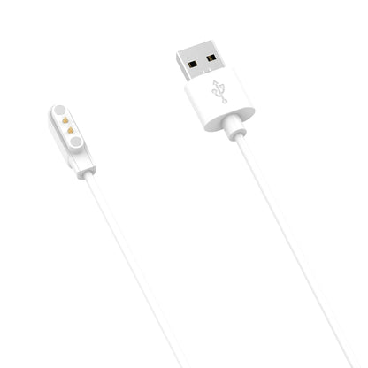 For Realme TechLife Watch Watch Magnetic Charging Cable Length: 1.2m(White) - Smart Wear by buy2fix | Online Shopping UK | buy2fix