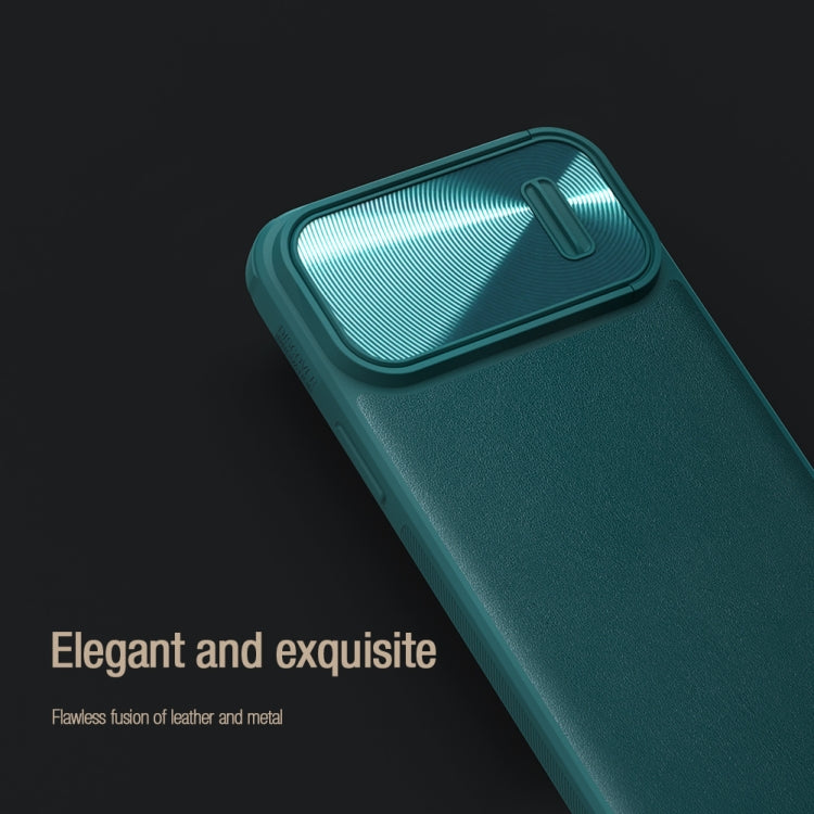 For iPhone 14 Pro NILLKIN PC + TPU Magnetic Phone Case(Green) - iPhone 14 Pro Cases by NILLKIN | Online Shopping UK | buy2fix