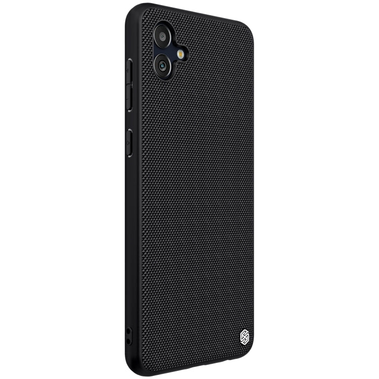 For Samsung Galaxy M13 5G NILLKIN 3D Texture Nylon Fiber PC+TPU Phone Case(Black) - Galaxy Phone Cases by NILLKIN | Online Shopping UK | buy2fix