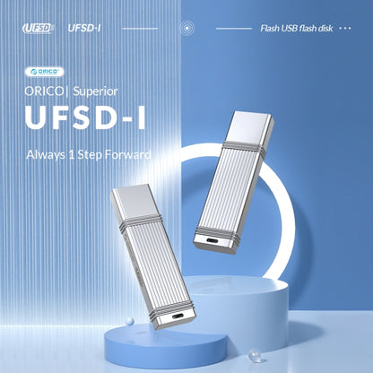 ORICO UFS Flash Drive, Read: 411MB/s, Write: 353MB/s, Memory:512GB, Port:Type-C(Silver) - USB Flash Drives by ORICO | Online Shopping UK | buy2fix