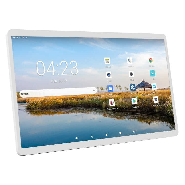 HSD2493T 24 inch IPS Display Advertising Machine Android 12 RK3399 2GB+16GB(White) - Consumer Electronics by buy2fix | Online Shopping UK | buy2fix