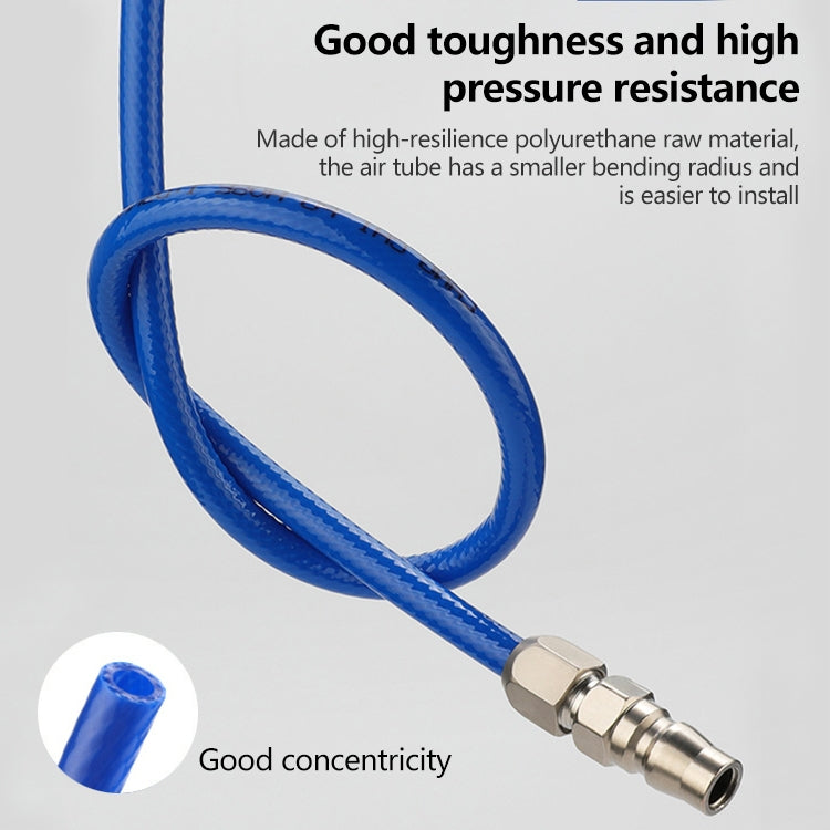 LAIZE High Pressure Flexible Polyurethane Pneumatic Tubing with Connector, Specification:12x8mm, 15m -  by LAIZE | Online Shopping UK | buy2fix