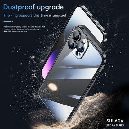 For iPhone 14 Pro Max SULADA Hard PC Shockproof Phone Case(Sierra Blue) - iPhone 14 Pro Max Cases by SULADA | Online Shopping UK | buy2fix