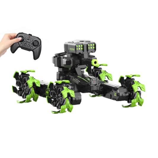 DM-528 Four-wheel Battle Blooming Tire Spray Remote Control Car, Specification:Single Control Water Bomb(Green) - RC Cars by buy2fix | Online Shopping UK | buy2fix