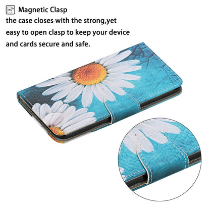 For Xiaomi Redmi A1 Colored Drawing Pattern Leather Phone Case(Chrysanthemum) - Xiaomi Cases by buy2fix | Online Shopping UK | buy2fix