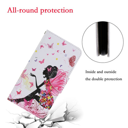 For Xiaomi Redmi A1 Colored Drawing Pattern Leather Phone Case(Dancing Girl) - Xiaomi Cases by buy2fix | Online Shopping UK | buy2fix