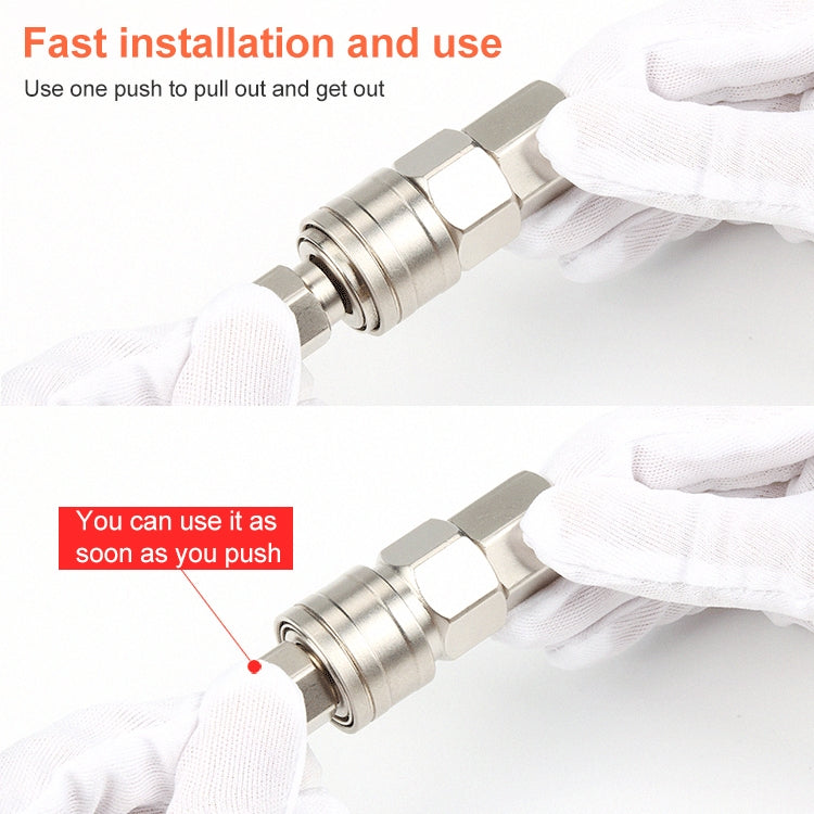 LAIZE SP-30 10pcs C-type Self-lock Pneumatic Quick Fitting Connector -  by LAIZE | Online Shopping UK | buy2fix