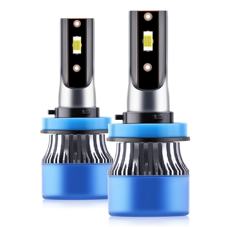 Q2 1 Pair H11 25W / 3000LM / DC9-36V / 6000K IP68 Waterproof Car LED Headlight - In Car by buy2fix | Online Shopping UK | buy2fix