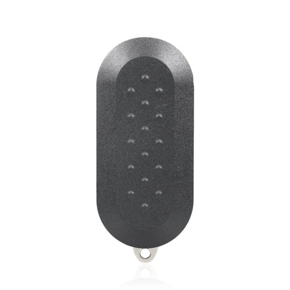 For Fiat 3 Button Folding Car Key Case Remote Control Shell SIP22, Style:Black Switch Button - In Car by buy2fix | Online Shopping UK | buy2fix