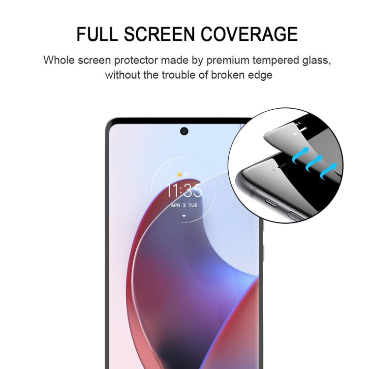 For Motorola Edge 30 Ultra 25pcs 3D Curved Edge Full Screen Tempered Glass Film - Motorola Tempered Glass by buy2fix | Online Shopping UK | buy2fix