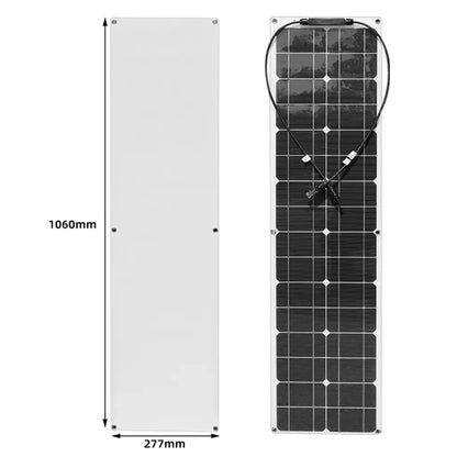 50W Single Board PV System Solar Panel(White) - Consumer Electronics by buy2fix | Online Shopping UK | buy2fix
