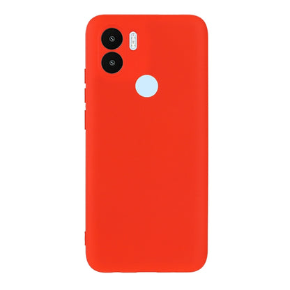 For Xiaomi Redmi A1+ / A2+ / Poco C50 Solid Color Liquid Silicone Shockproof Full Coverage Phone Case(Red) - Xiaomi Cases by buy2fix | Online Shopping UK | buy2fix