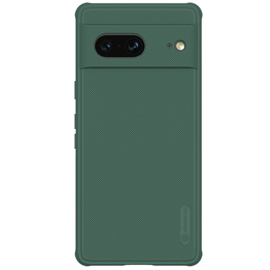 For Google Pixel 7 5G NILLKIN Super Frosted Shield Pro PC + TPU Phone Case(Green) - Google Cases by NILLKIN | Online Shopping UK | buy2fix